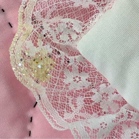 Precious Moments Hand Sewn Vintage Baby Quilt or Wall Hanging - Picture 6 of 16